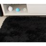 Tapete Sala Peludo 2,00 x 2,80 - Preto - 2