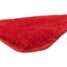 Tapete Sala Luxo Peludo Grande 2,00 x 3,00 - Vermelho - 2