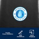 Ver imagem 3 de Banqueta Alta para Cozinha Área Gourmet Miami Couríssimo Preto - Abmaza