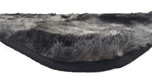 Tapete Sala Peludo 2,00 x 2,80 - Preto Mesclado - 3