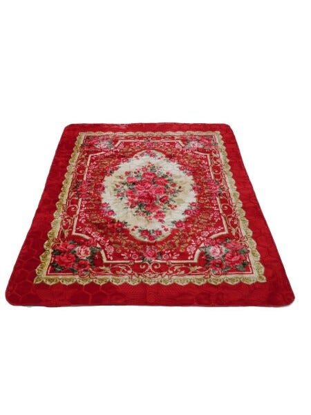 Tapete Sala Indiano Relevo 2,00 x 2,40cm - Preto Arvore - 1