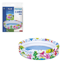 Ver imagem 3 de Piscina Infantil 3 Anéis 180l Inflável para Bolinhas Água Pvc Plástico Colorido