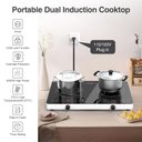 Ver imagem 4 de Vbgk Cooktop de Indução 4000w, 2 Bocas, Controle de Botão, 110v, com Timer