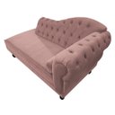 Ver imagem 4 de Diva Recamier Diana 140cm Lado Esquerdo Linho Rosê - ADJ Decor