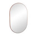 Ver imagem 1 de Espelho Oval Londres 80x50cm com Borda Rosa