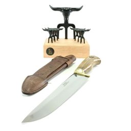 Kit Tridente, 6 Petisco Black, Suporte e Faca Inox Alemão 8p - 2