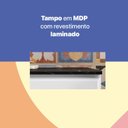 Ver imagem 5 de Balcão de Pia com Tampo 3 Gavetas 105cm Topazio Telasul