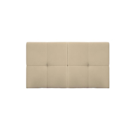 Cabeceira Cama Box Solteiro 0,90 México Areia