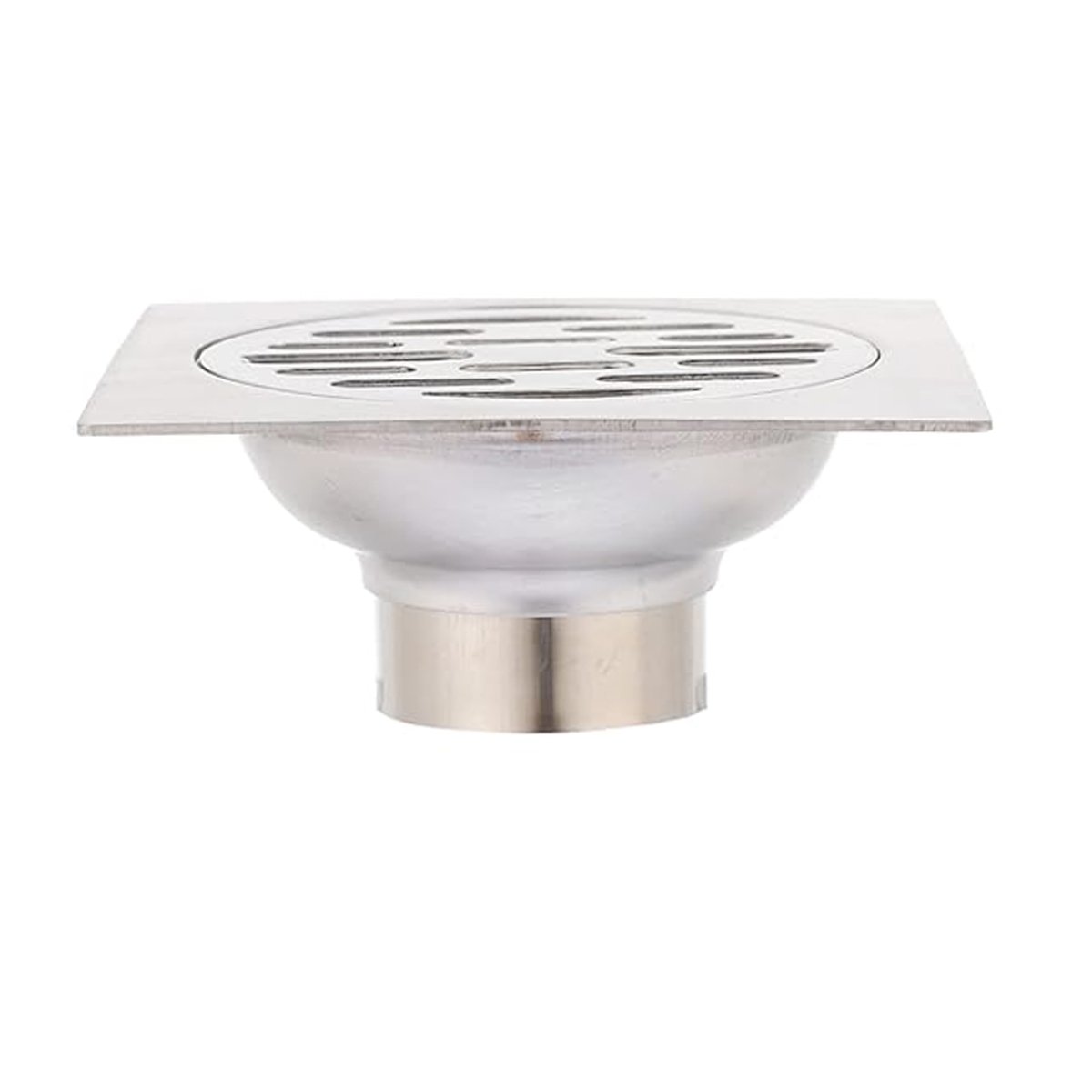 Ralo Inox 10x10 Banheiro Lavabo Kit 2 Unidades Resistente Higienico Seguro - 2