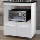 Ver imagem 2 de Balcao para Cooktop 5 Bocas 2p 75 Cm Elisa Branco Mobbs