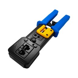 Alicate Crimpar Cabo Rede UTP RJ45 Conector Normal e Vazado JPX Tech Alicate de Crimpar Cabo de Rede - 4