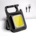 Ver imagem 1 de Mini Lanterna de Bolso Recarregável Led Lâmpada Acampar
