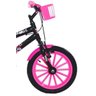 Bicicleta Infantil Aro 16 Paty Preto/Pink - Ello Bike - 4