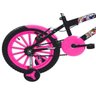 Bicicleta Infantil Aro 16 Paty Preto/Pink - Ello Bike - 3