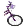 Bicicleta Infantil Aro 16 Roda Alumínio Paty Violeta - Ello Bike - 3