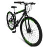 Bicicleta Aro 29 Freio a Disco 21M. Velox Preto/Verde - Ello Bike - 2