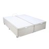 Cama Box Baú King Size Bi-Partida 193x203x42 Suede Bege Alfa - 3