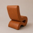 Ver imagem 5 de Poltrona Decorativa Marina Corino Modena Design Orgânico Moderno