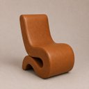 Ver imagem 4 de Poltrona Decorativa Marina Corino Modena Design Orgânico Moderno