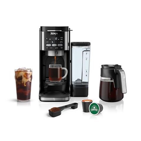 Ninja Cfp101 Dualbrew Máquina de Café Quente & Gelado, Preto