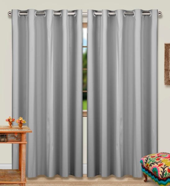 Cortina Blecaute Df PVC 100%Vedação P/Quarto 2,80x1,80 Cinza - 1