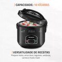 Ver imagem 5 de Panela Elétrica Mondial Pe-30-10x 127v Cozinhar 30cm Black