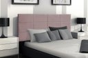 Ver imagem 1 de Painel Raissa 158 cm Veludo Rosa