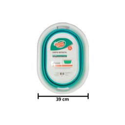 Cesto retrátil para roupas 18 lts Flash Limp - 3