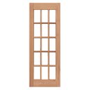 Ver imagem 1 de Porta de Madeira Maciça Pe15q de Eucalipto Linha Gold Esel Esquadrias - 2.10 (a) X 0.80 (l)