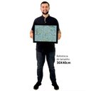 Ver imagem 2 de Quadro Decorativo Amendoeira em Flor Van Gogh em Moldura Caixa Tacolado Moldura Caixa Alta 4,5cm Pre