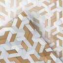 Ver imagem 4 de Papel de Parede 3d - Geométrico 3d 25 Arte Destaque 3 Metros