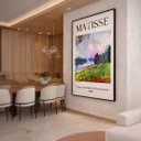 Ver imagem 5 de Quadro Canvas Banks The Garonne 40x30cm Mold Preta