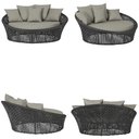 Ver imagem 5 de Chaise Hungria Pintura Fendi Corda Náutica E8 Trama Original Preto