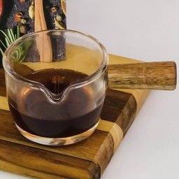 20 Molheiras Cremeira de Vidro 100ml Cabo de Bambu Lyor Caldas Mesa Posta Molhos Shoyu - 5