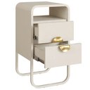 Ver imagem 2 de Mesa de Cabeceira Pequena Luna - Off White