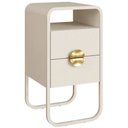 Ver imagem 1 de Mesa de Cabeceira Pequena Luna - Off White