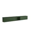 Ver imagem 4 de Nicho Basculante para Painel de TV 260cm MDF Musgo com 2 Portas Casa Lar Shop