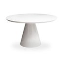 Ver imagem 1 de Mesa de Jantar Cone 90cm Laca Branca