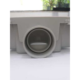 Ralo Linear Sifonado 5x50 Banheiro modelo Grelha Inox Polida - Ficone Reis - 3