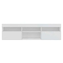 Rack para TV 65 Polegadas com 2 Portas Paris Multimóveis Branco - 6