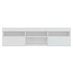 Rack para Tv 65 Polegadas com 2 Portas Paris Multimóveis Branco - 6