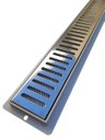 Ver imagem 6 de Ralo Linear Sifonado 5x50 Banheiro mod Grelha Inox Polida Tela Anti Insetos - Ficone Reis