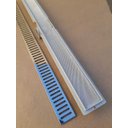 Ver imagem 3 de Ralo Linear Sifonado 5x50 Banheiro mod Grelha Inox Polida Tela Anti Insetos - Ficone Reis