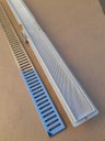 Ver imagem 3 de Ralo Linear Sifonado 5x50 Banheiro mod Grelha Inox Polida Tela Anti Insetos - Ficone Reis
