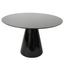 Ver imagem 4 de Mesa de Jantar Cone 130cm Base Preta Laca Preta