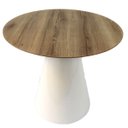 Ver imagem 3 de Mesa de Jantar Cone 120cm Mezzo Castani
