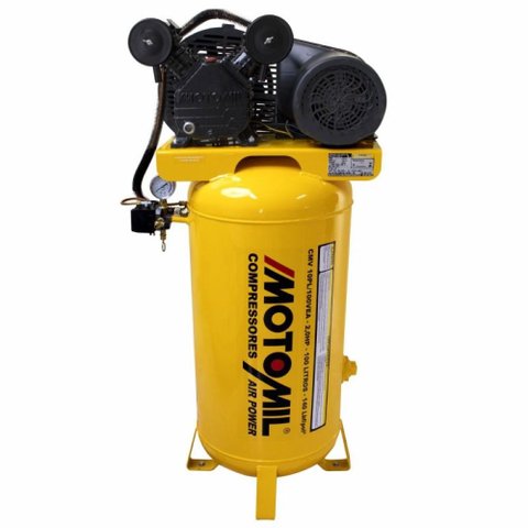 Compressor Air Power Vertical Monofásico 220V CMV-10PL/100VE Motomil