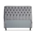 Ver imagem 2 de Cabeceira de Cama Box Casal Queen 158cm Padua Tecido Suede Veludo Cinza Claro
