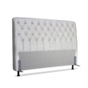 Ver imagem 1 de Cabeceira de Cama Box Casal Queen 158cm Padua Tecido Suede Veludo Bege