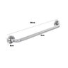 Barra Alça Apoio 80cm Aço Inox Kit 30 Uni Suporte Anti Queda Segurança Gestante Idoso Cadeira Banho  - 2